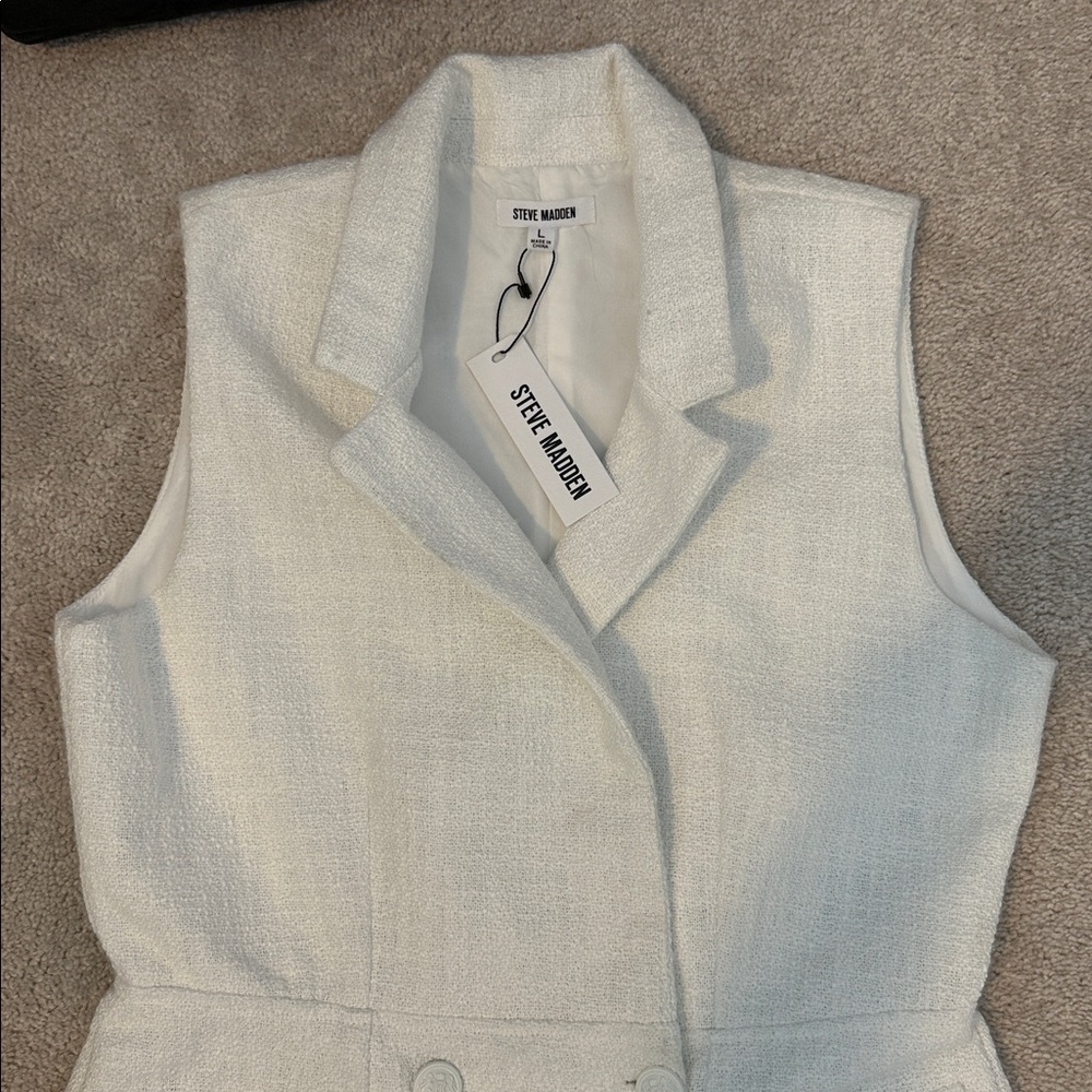 NWT Steve Madden L boucle romper - Picture 2 of 8